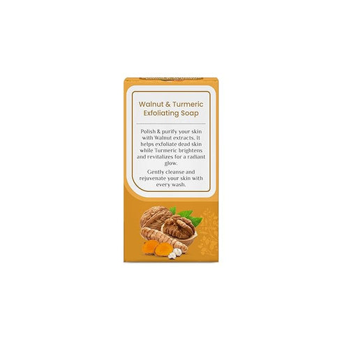 Sri Sri Tattva Walnut & Turmeric Exfoliating Soap